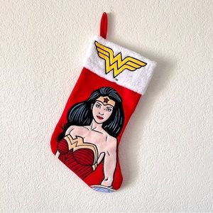 Brand New Wonder Woman Christmas Holiday Large Stocking